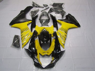 Yellow Matte Black 2011-2020 Suzuki GSXR 600-750 Motorcycle Fairings