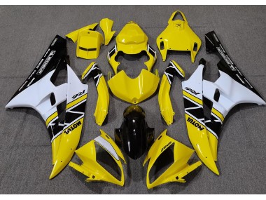 Yellow OEM Style 2006-2007 Yamaha R6 Motorcycle Fairings